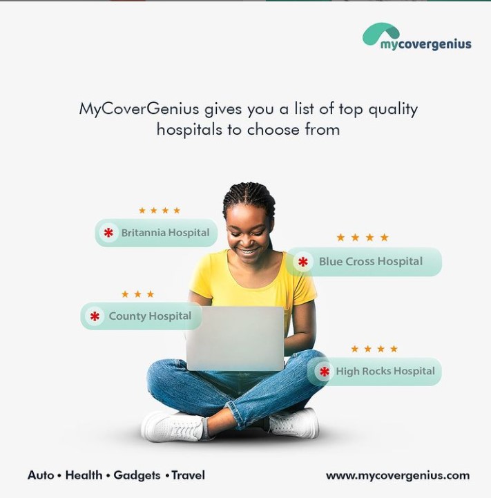 The MyCoverGenius Flexicare plan provides a wide list of hospitals to choose from